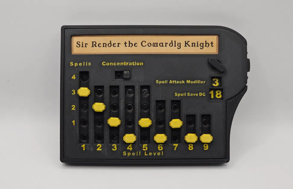 Bảng Theo Dõi Ô Phép DnD 5e - Image 2