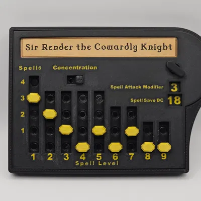 Bảng Theo Dõi Ô Phép DnD 5e