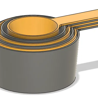 Bộ muỗng và cốc đong