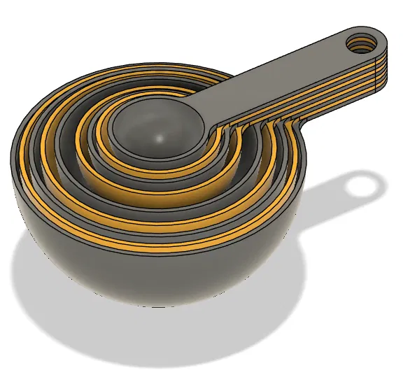 Bộ muỗng và cốc đong - Image 2