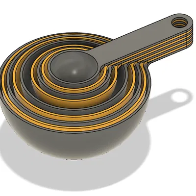 Bộ muỗng và cốc đong