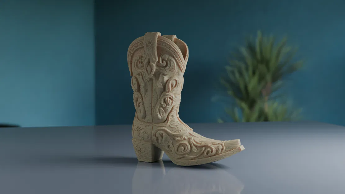 Kệ Cắm Bút Kiểu Bốt Cao Bồi - Image 3