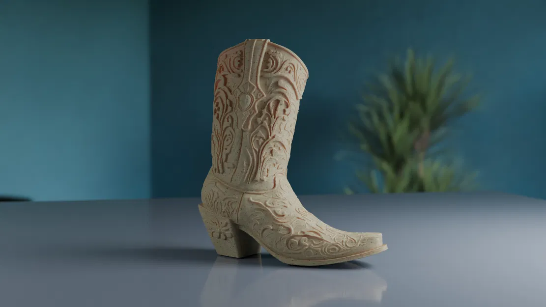 Kệ Cắm Bút Kiểu Bốt Cao Bồi - Image 4