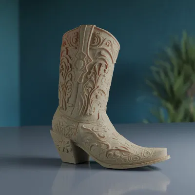 Kệ Cắm Bút Kiểu Bốt Cao Bồi