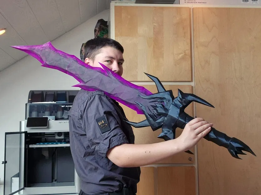 Dark Star Saber (Transformers Prime) - Mô hình 3D - Image 1