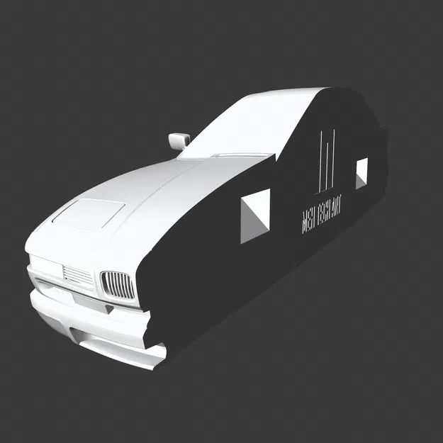 Mô hình BMW 850 CSi E31 Treo Tường - Image 7