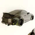 Mô Hình Xe Toyota Supra V12 Top Secret Treo Tường - Thumbnail 2