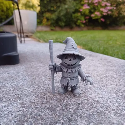 Ông Bù Nhìn Gnome Jack-O'-Lantern