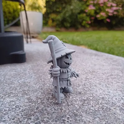 Ông Bù Nhìn Gnome Jack-O'-Lantern