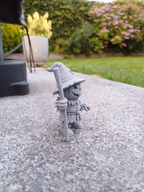 Ông Bù Nhìn Gnome Jack-O'-Lantern - Image 5