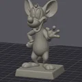 Mô Hình 3D Chuột Pinky từ Phim Hoạt Hình Animaniacs - Thumbnail 2