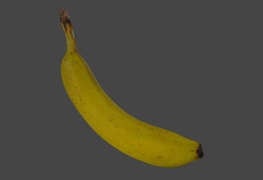 Mô Hình Chuối 3D Quét - Image 1