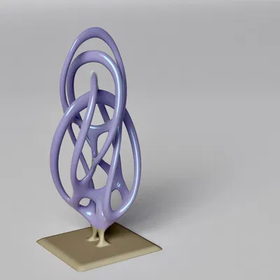 Cúp điêu khắc dao động