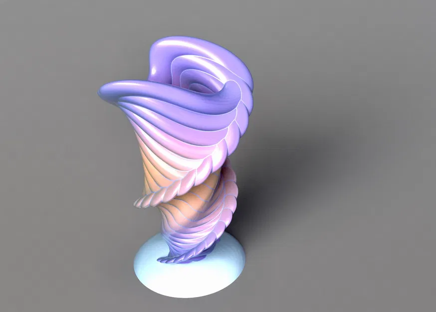 Chậu Hoa Xoắn Toroid (Phiên bản Thay thế) - Image 1