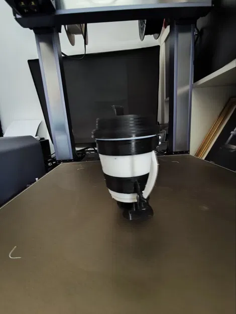 Ninja Cappuccino Sát Thủ - Mô Hình 3D In Một Mảnh Độc Đáo - Image 2