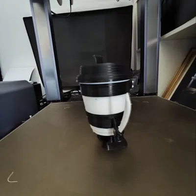 Ninja Cappuccino Sát Thủ - Mô Hình 3D In Một Mảnh Độc Đáo