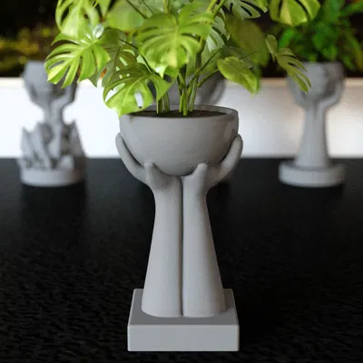 Tay nâng chậu hoa