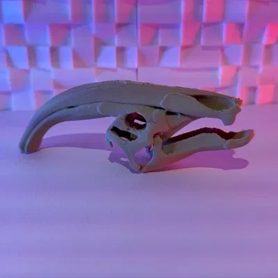 Mô hình sọ khủng long Parasaurolophus