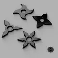 Con quay spinner hình phi tiêu Shuriken - Thumbnail 1