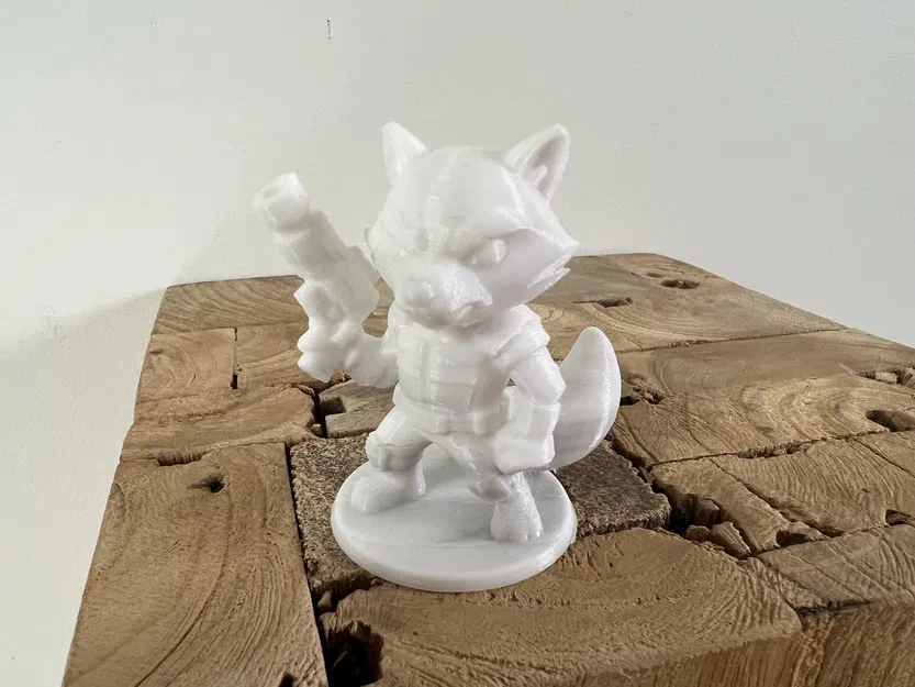 Rocket Racoon (Vệ Binh Dải Ngân Hà) - Mô hình 3D - Image 2