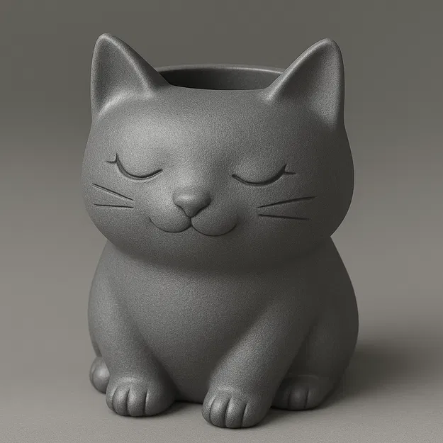 Chậu Cây Mèo Ngủ "Sleepy Paw" - Image 2