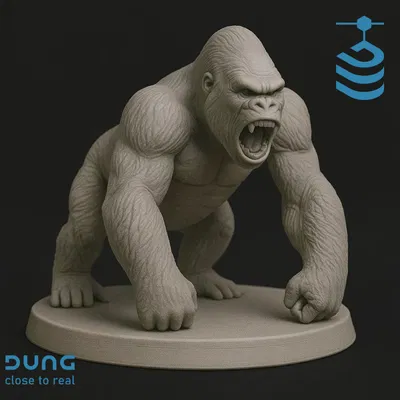 Mô hình 3D Vua Khỉ (King Kong)