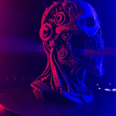 Tượng Cyborg Độc Đáo