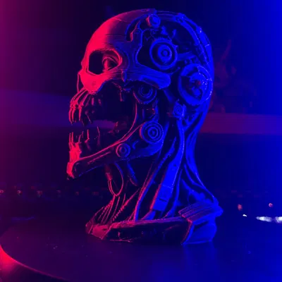 Tượng Cyborg Độc Đáo