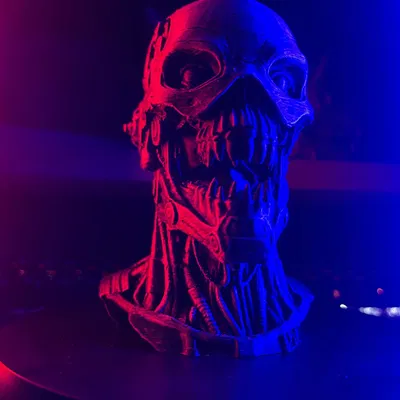 Tượng Cyborg Độc Đáo