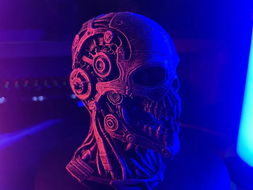 Tượng Cyborg Độc Đáo - Image 7