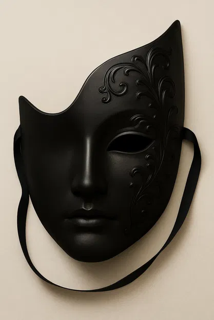 Mặt Nạ Venice Nửa Mặt Golden Rite - Image 3