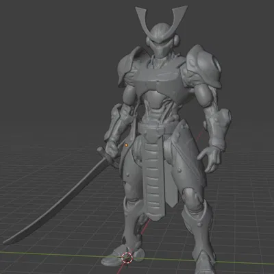 Chiến Binh Cyber Samurai – Mô Hình Mecha Tương Lai