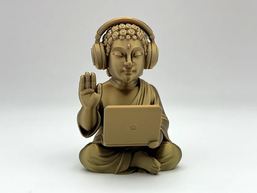 Tượng Phật Techno – Đồ Trang Trí Độc Đáo - Image 1