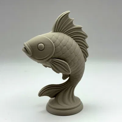 Tượng Cá Chép Nhảy