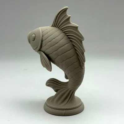 Tượng Cá Chép Nhảy