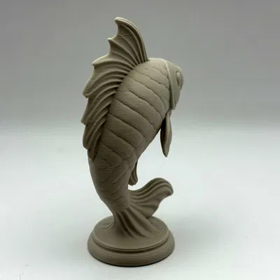 Tượng Cá Chép Nhảy