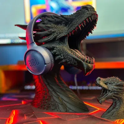 Chân Đèn Tai Nghe Hình Rồng