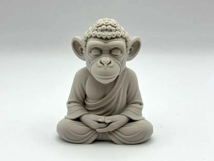 Zen Chimp - Tượng Khỉ Thiền Định Trang Trí - Image 6