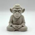 Zen Chimp - Tượng Khỉ Thiền Định Trang Trí - Thumbnail 6