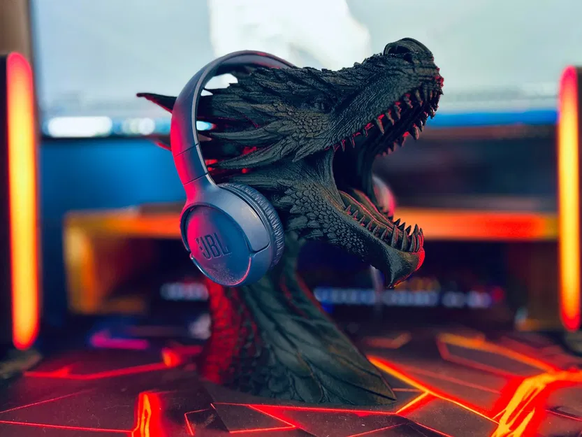 Chân Đèn Tai Nghe Hình Rồng - Image 3