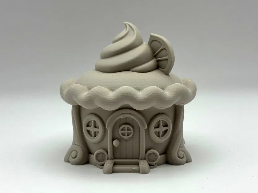 Nhà Tiên Ông Bánh Chanh Vàng - Mô Hình 3D Đáng Yêu - Image 1