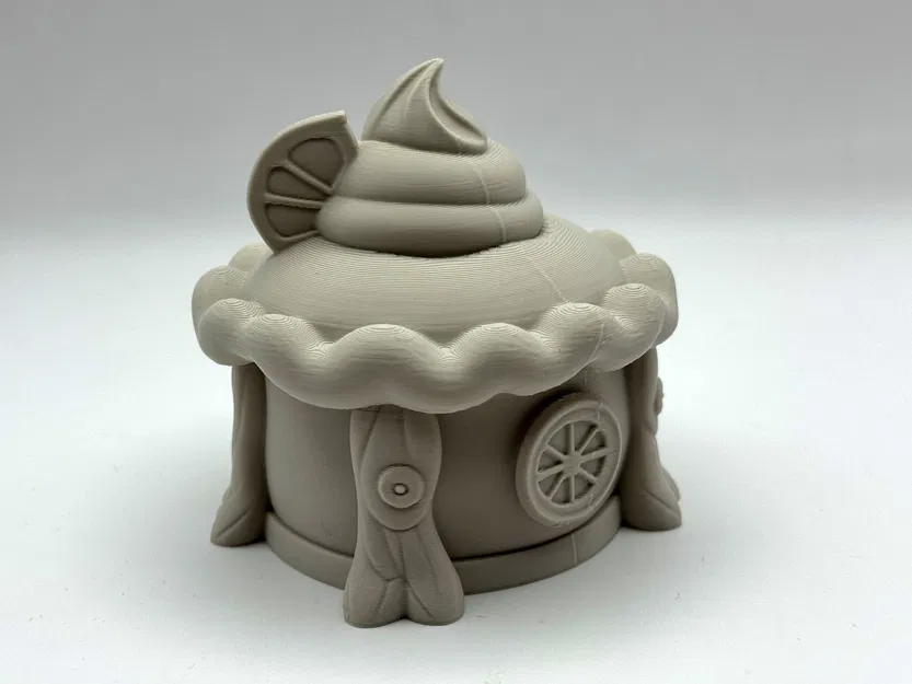 Nhà Tiên Ông Bánh Chanh Vàng - Mô Hình 3D Đáng Yêu - Image 3