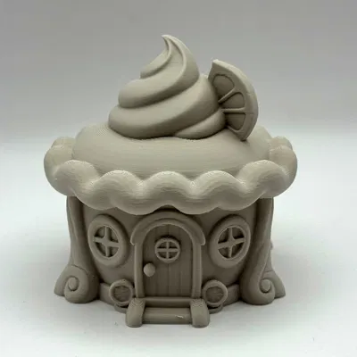 Nhà Tiên Ông Bánh Chanh Vàng - Mô Hình 3D Đáng Yêu