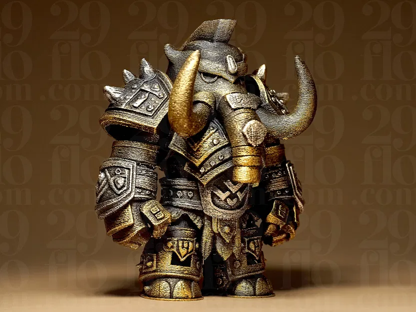 [3/4] Tượng Chiến Binh - MAMMOTH - Image 1