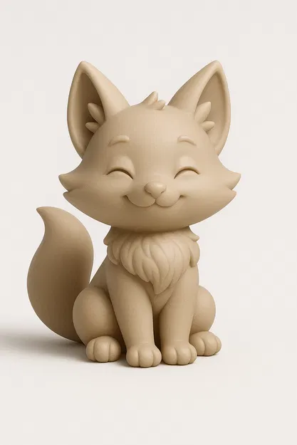 Cáo Nhỏ Đáng Yêu - Mô Hình In 3D Cho Bé - Image 1