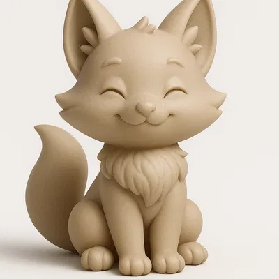 Cáo Nhỏ Đáng Yêu - Mô Hình In 3D Cho Bé