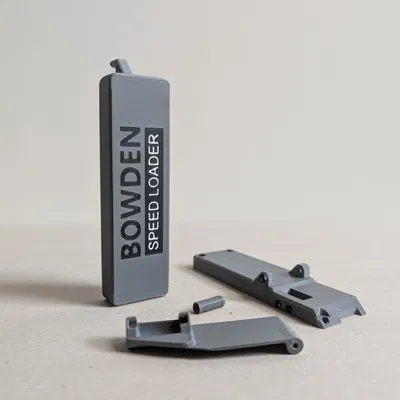 Máy Tải Tốc Độ Bowden với Hướng Dẫn Filament & Logo | Bản Remix