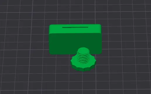 Chặn thước đo góc cho thước kim loại (19mm x 1mm) - Image 2