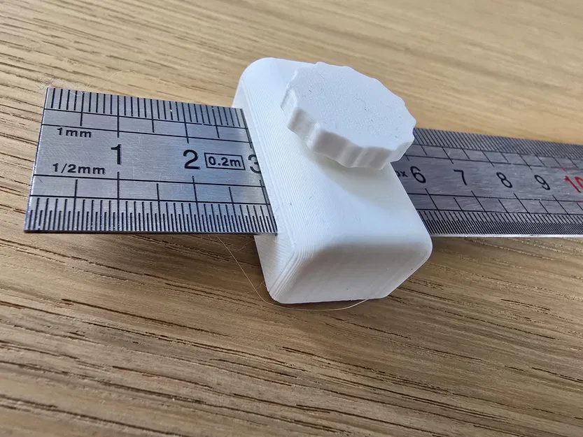 Chặn Thước Đo Kim Loại (26mm x 1mm) - Image 2