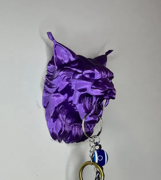 Móc Treo Chìa Khóa/Trang Trí Tường Hình Mèo Maine Coon - Image 2